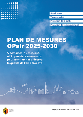 Un nouveau Plan de mesures OPair pour l’assainissement de la qualité de l’air à Genève