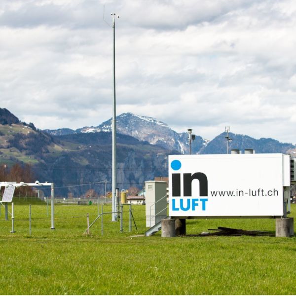 Luftbelastung in der Zentralschweiz 2023