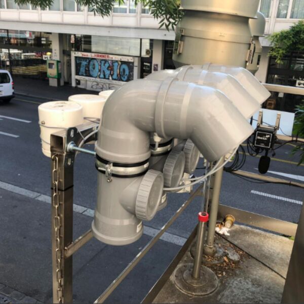 Mesures des émissions de COV en Suisse de 1991 à 2024